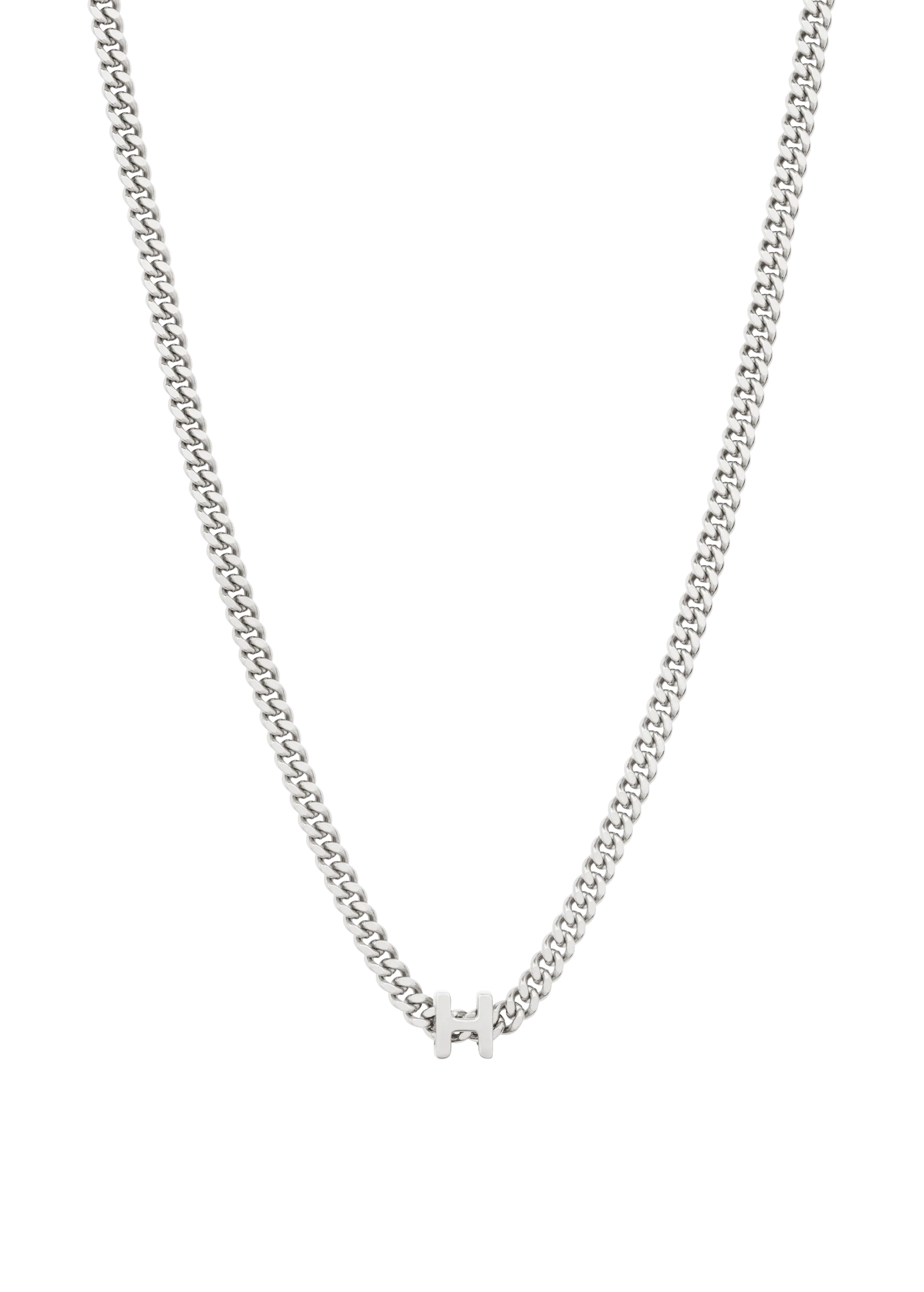 alphabet necklace with pendant H - Image 3