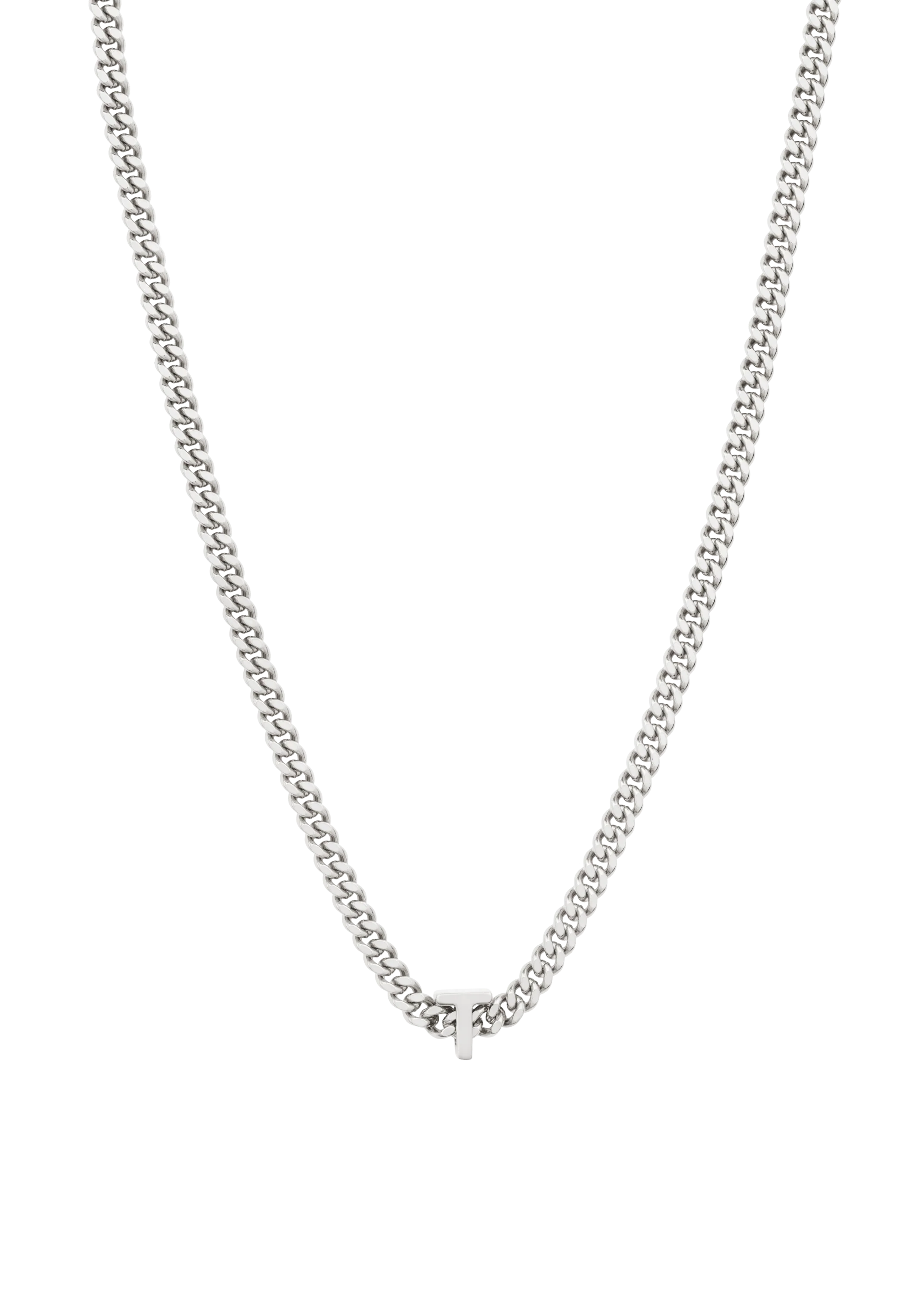 alphabet necklace with pendant T - Image 3