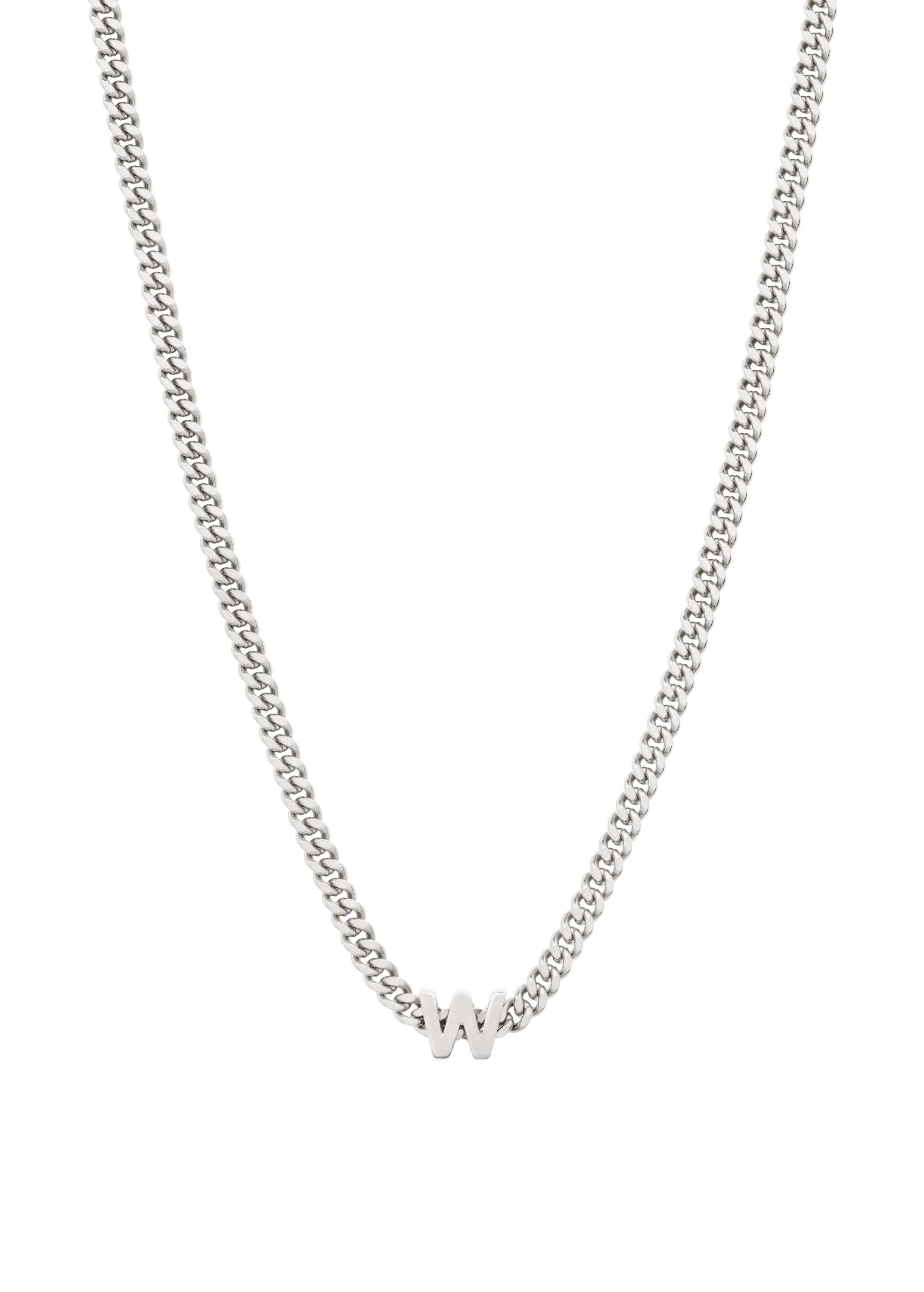 alphabet necklace with pendant W - Image 3
