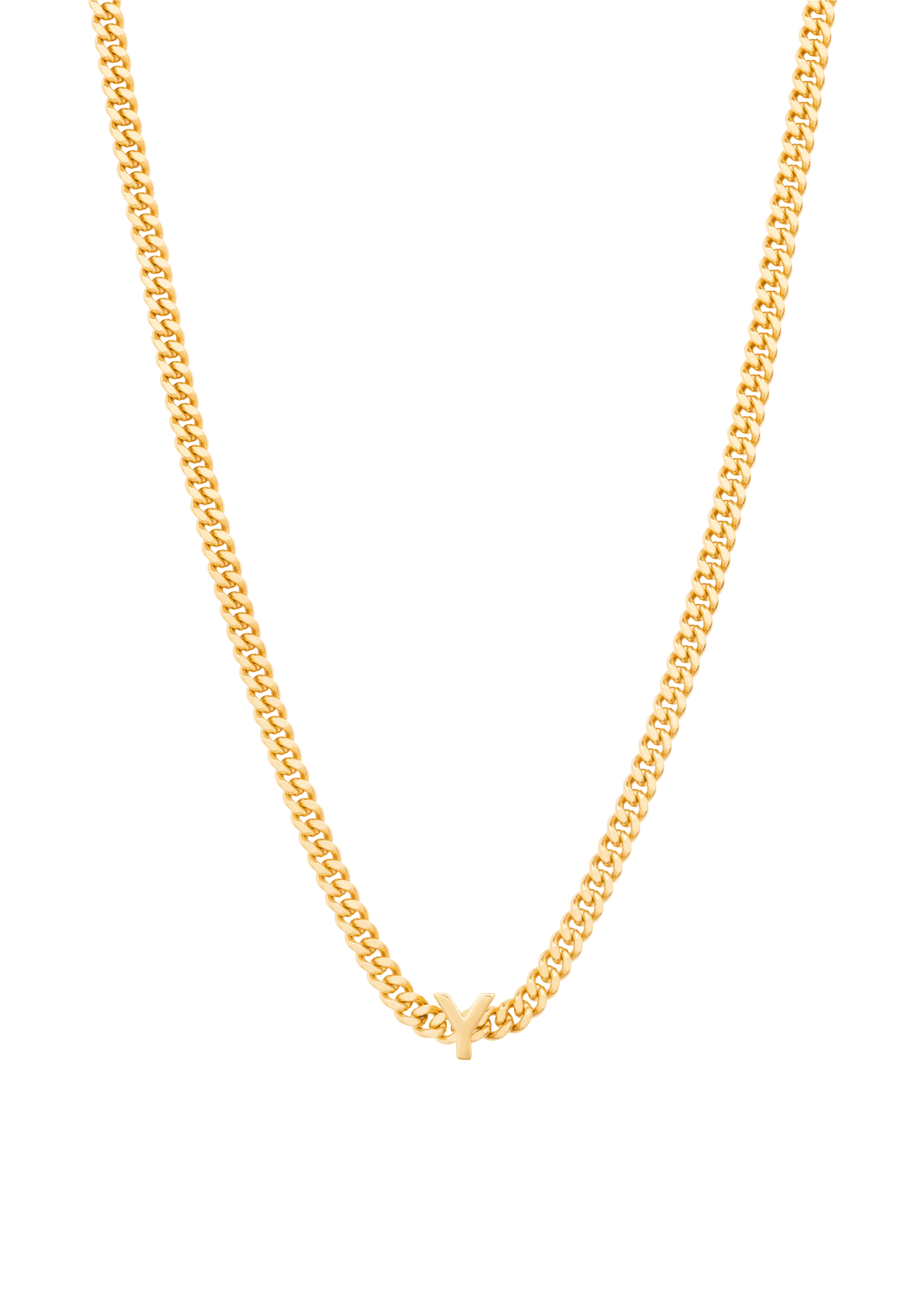 alphabet necklace with pendant Y