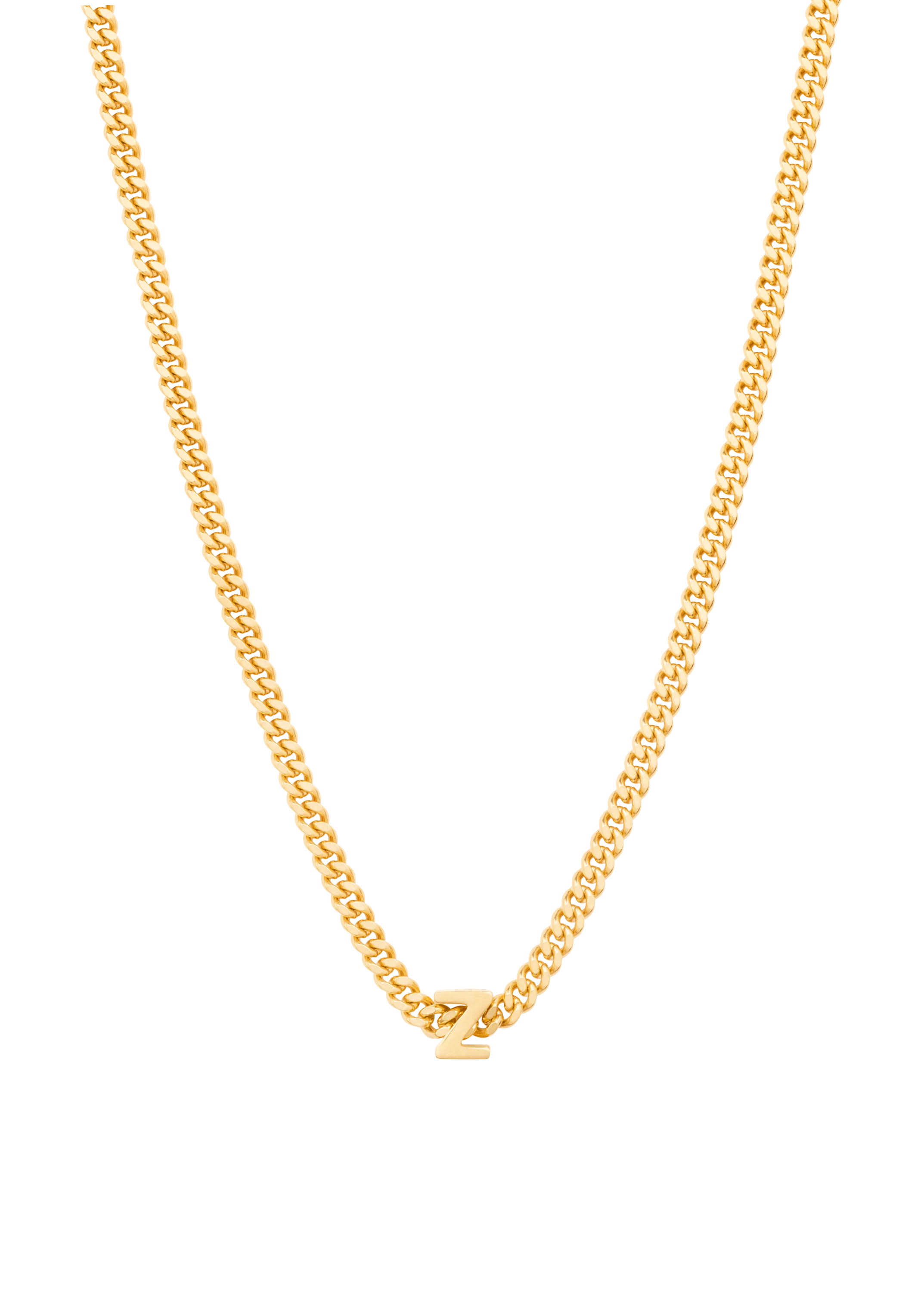 alphabet necklace with pendant Z