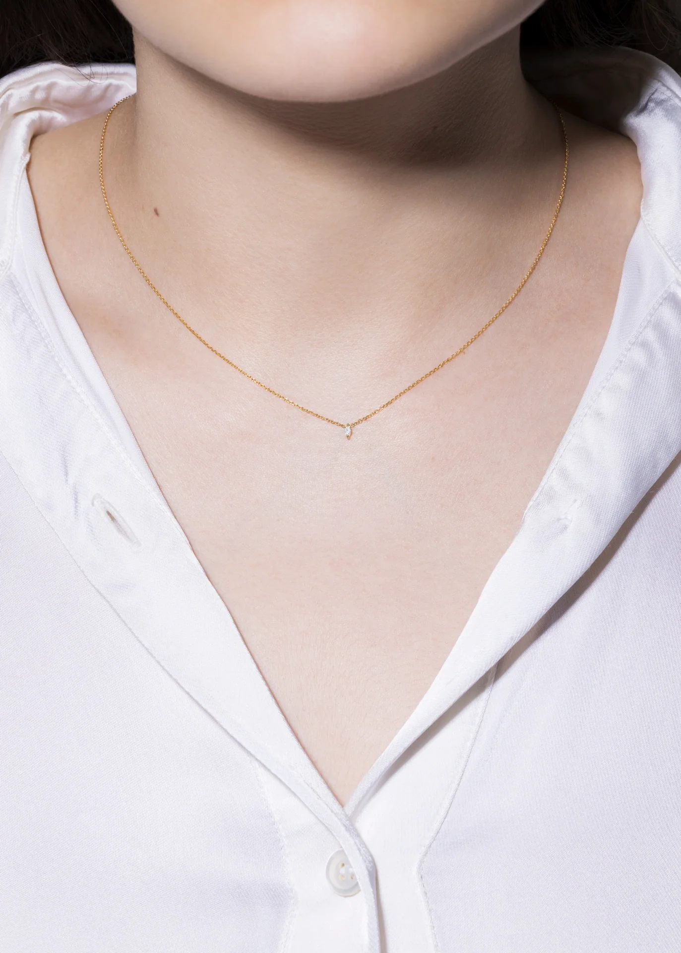 daphne 18k diamond necklace - Image 4