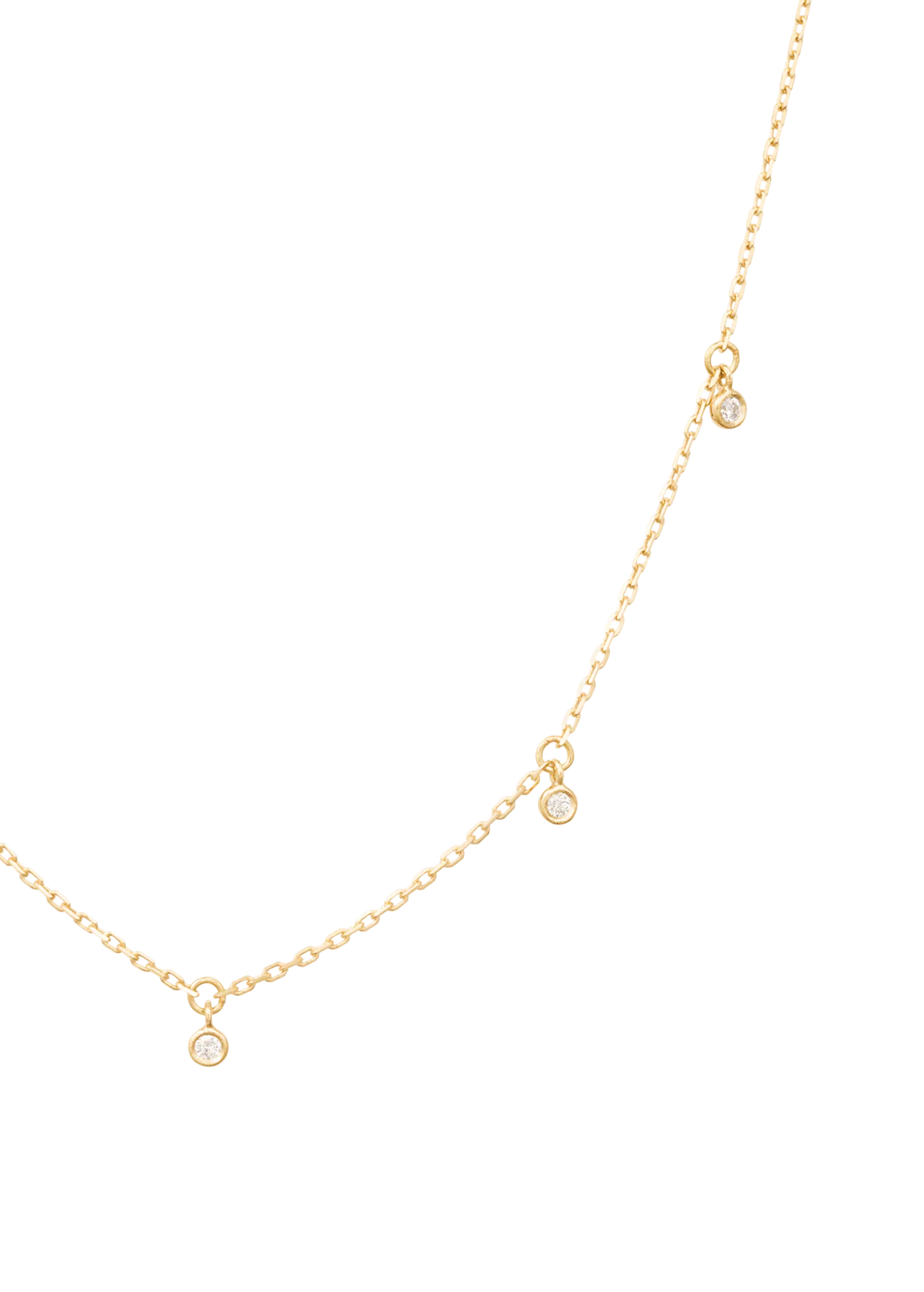 five lucky diamonds 18k necklace - Image 4
