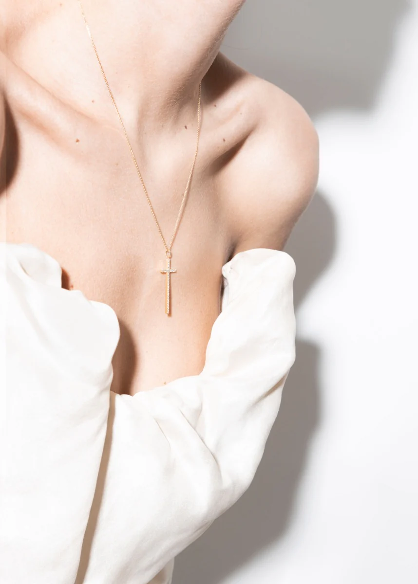 haze necklace 18k diamond - Image 5