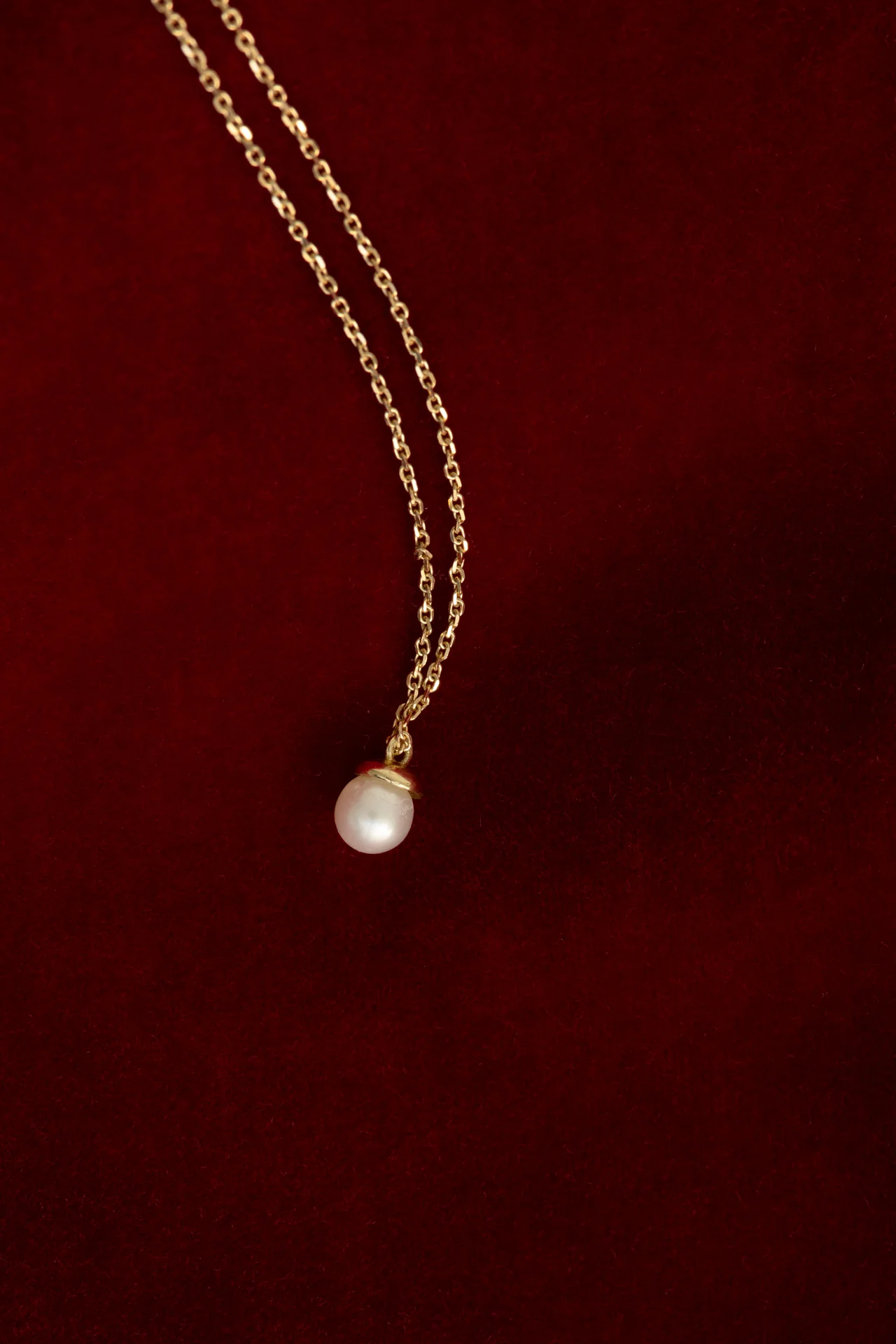 natalia necklace 18k pearl - Image 5