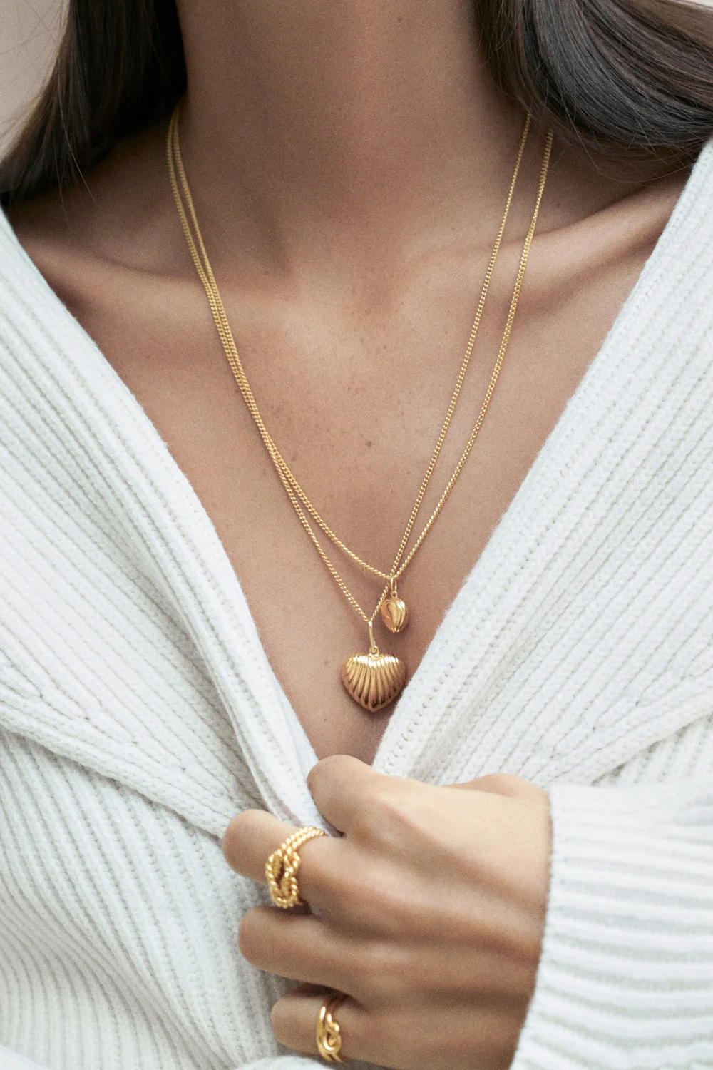 coeur petit pendant necklace - Image 4