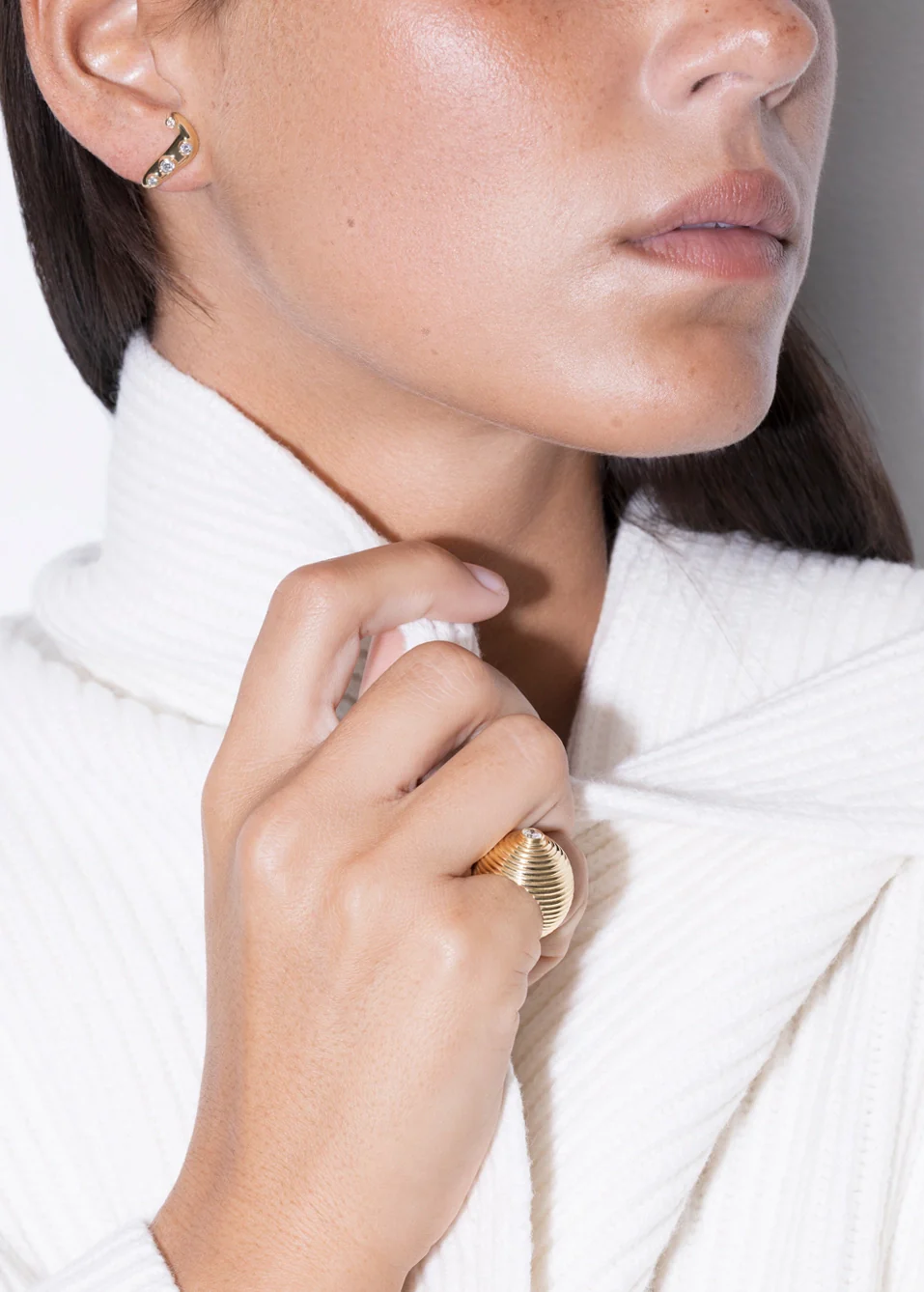 pinky 18k diamond ring - Image 5
