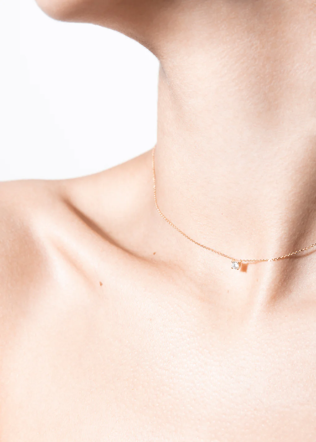 sinead necklace 18k diamond - Image 3