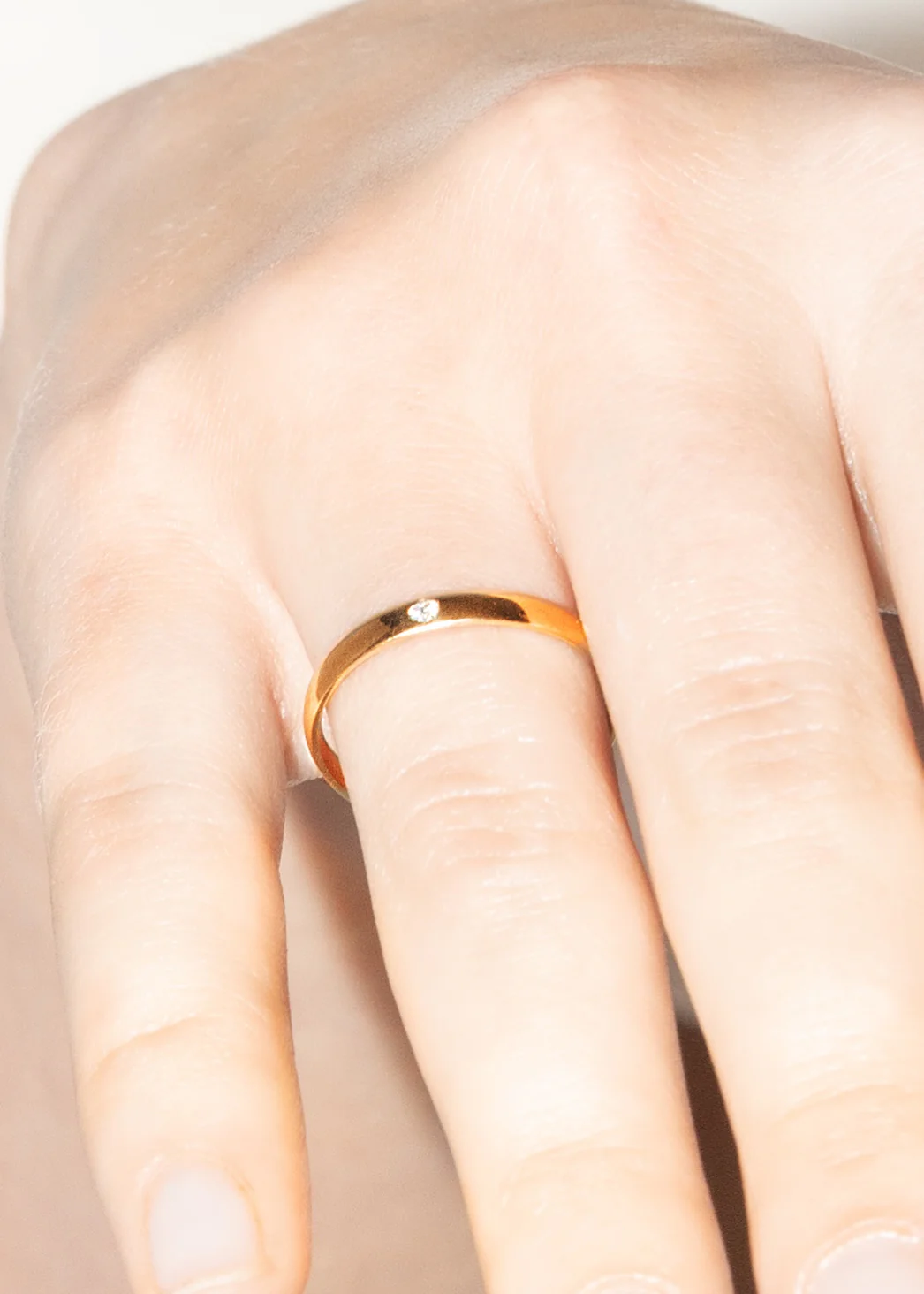 we 18k engagement with diamond ring - Image 3