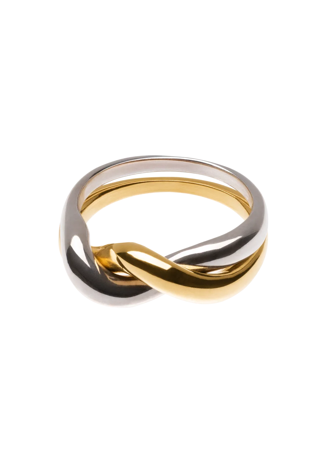 woven double ring